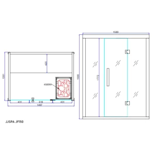 Plan saune JF150.