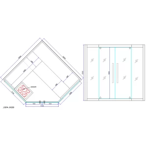 Plan saune JK200.